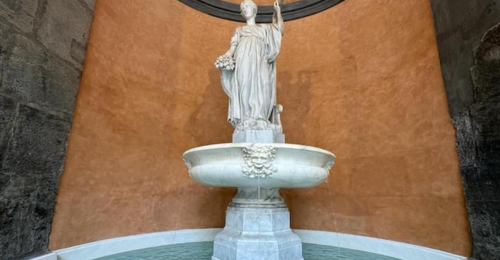 Fontana della Fortuna: presentato il restauro al Palazzo Reale di Napoli
