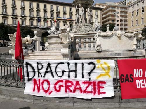 Draghi e Manfredi firmano il Patto per Napoli la città divisa tra speranze e proteste Interna 2