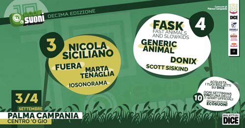 Ecosuoni Festival 2022 musica ed ecologia a Palma Campania2