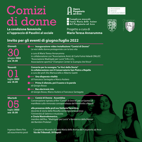 Inaugurazione videoinstallazione Comizi di Donne1