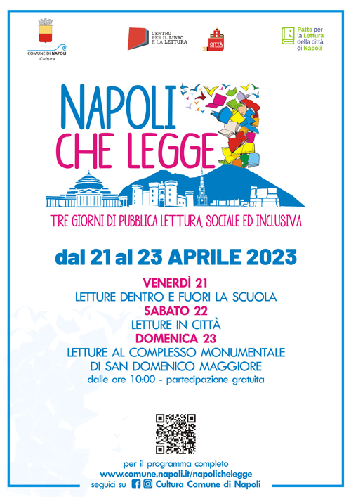 Napoli che legge tre giorni di lettura pubblica sociale e inclusiva 1