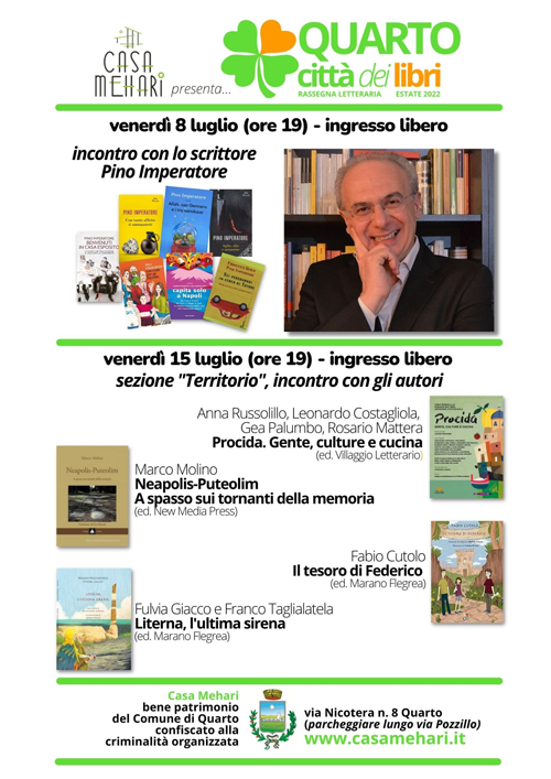 Casa Mehari presenta Quarto Città dei Libri 1