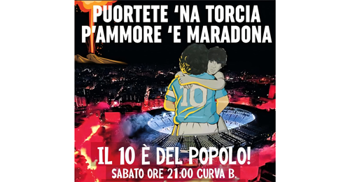 Napoli, maglia speciale per ricordare Maradona