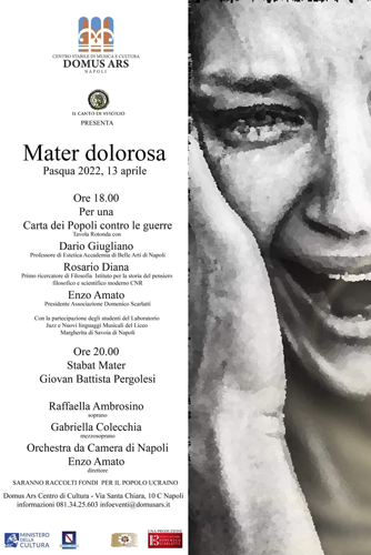 Il Canto di Virgilio presenta Mater Dolorosa 1