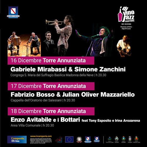 Tre concerti gratuiti per chiudere il DiVino Jazz Festival 1