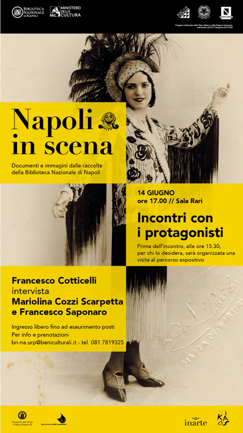 Vincenzo Scarpetta tra i protagonisti di Napoli in scena 1