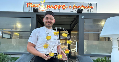 Ruota panoramica dei fritti e cooking show da Pizz’Amore e Fantasia
