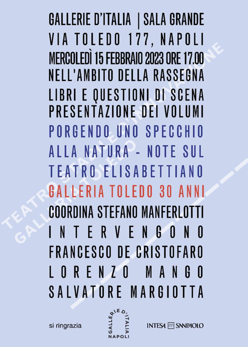 Due volumi per i 30 anni del teatro dei Quartieri Spagnoli 1