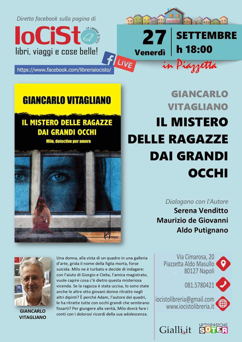 Il mistero delle ragazze dai grandi occhi il secondo capitolo della serie creata da Vitagliano1