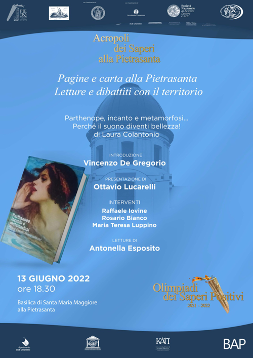 Parthenope incanto e metamorfosi il libro di Laura Colantonio 1