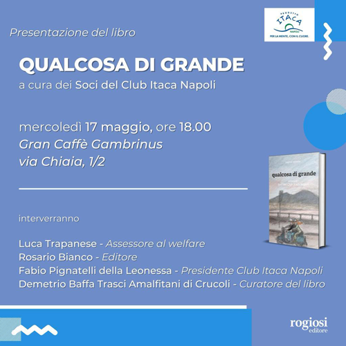 Presentazione del libro Qualcosa di grande 1