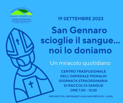 Ciro Giustiniani sostiene la campagna di sensibilizzazione per la donazione di sangue 1