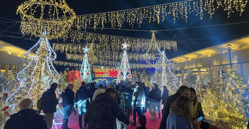 Inaugurato il Christmas Village alla Mostra d’Oltremare